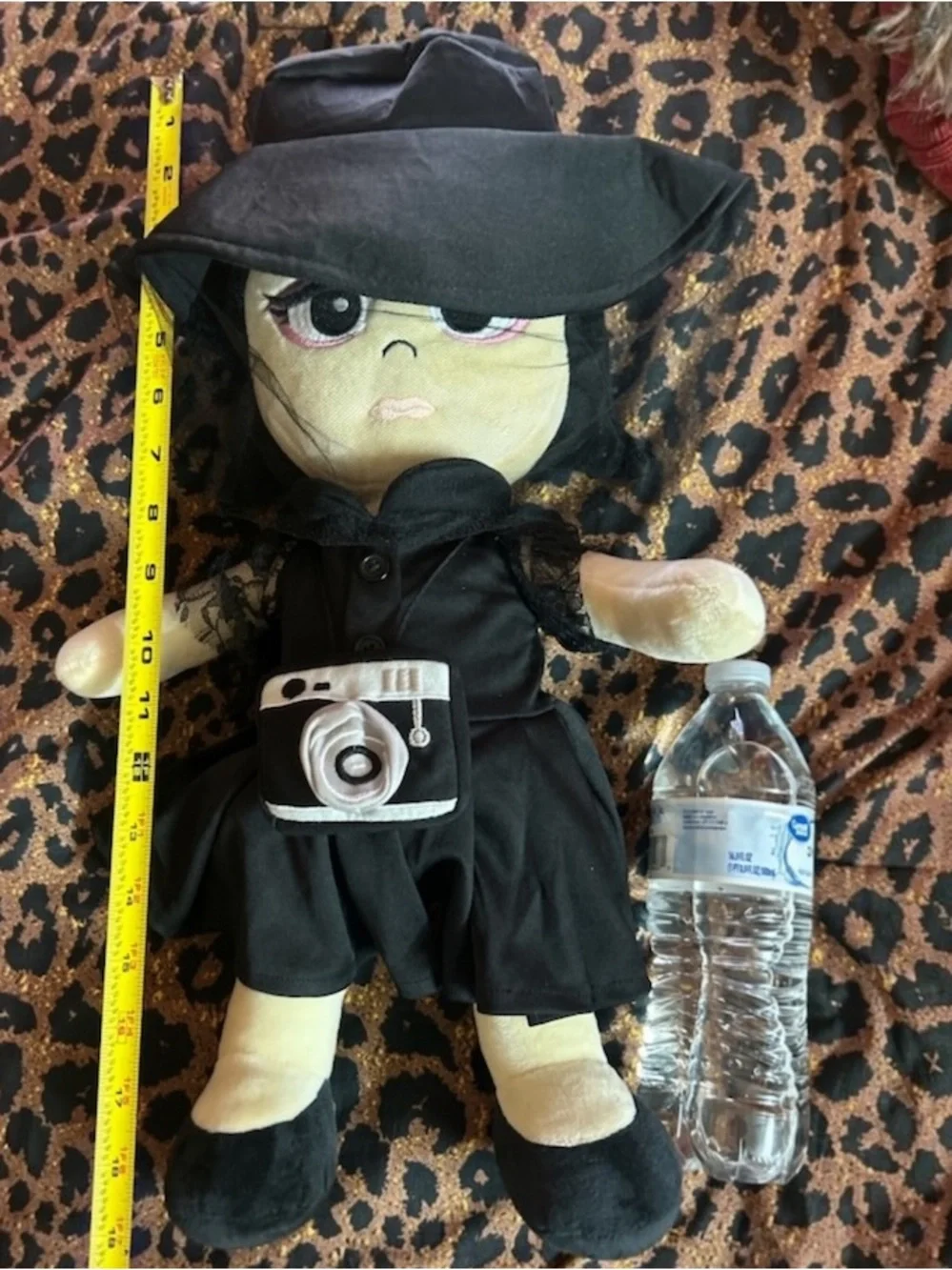 Beetlejuice Lydia Deetz Plush Dolls Set of 2 Funko Spirit Halloween Red Black